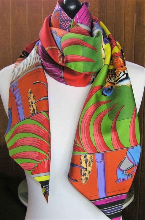 vestiaire hermes scarf|Hermes maxi twilly scarf.